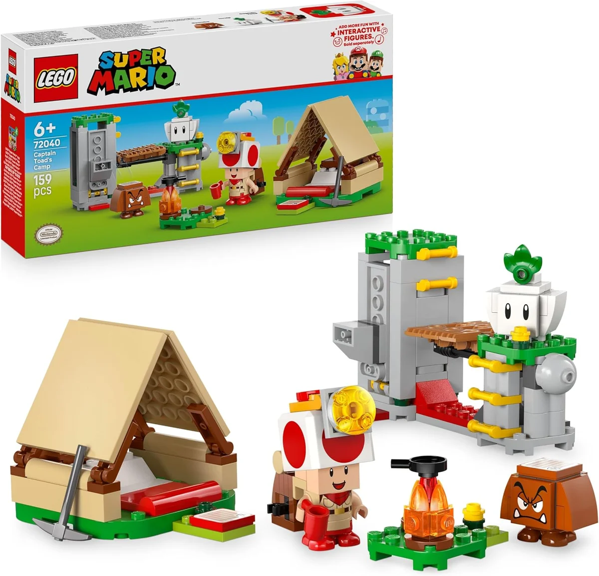 Lego Super Mario : Campement du capitaine Toad