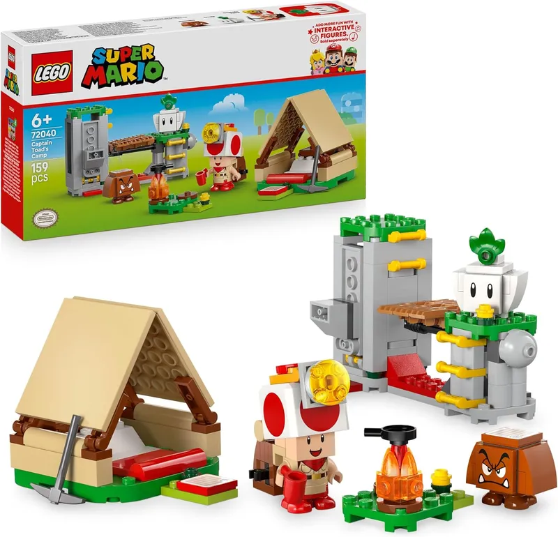 Lego Super Mario : Campement du capitaine Toad