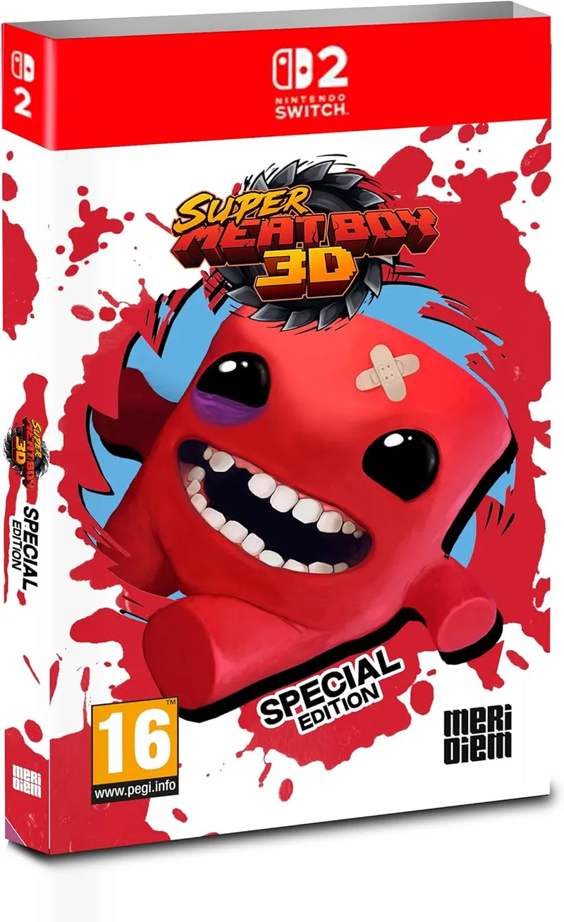 Super Meat Boy 3D Special Edition Switch 2