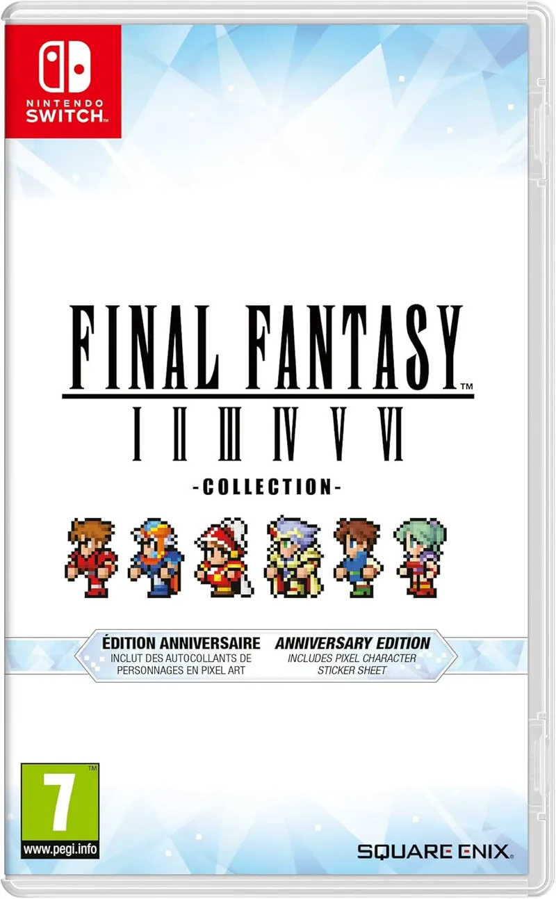 Final Fantasy Pixel Collection édition Anniversaire — Switch