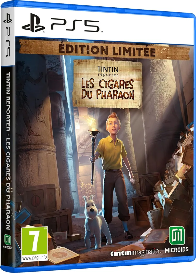 Tintin reporter : Les cigares du pharaon édition limitée — PS5