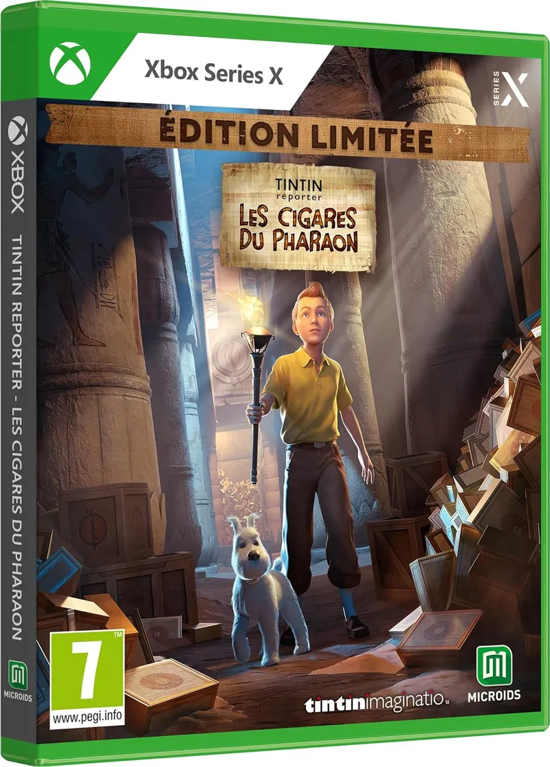 Tintin reporter : Les cigares du pharaon édition limitée — Xbox Series