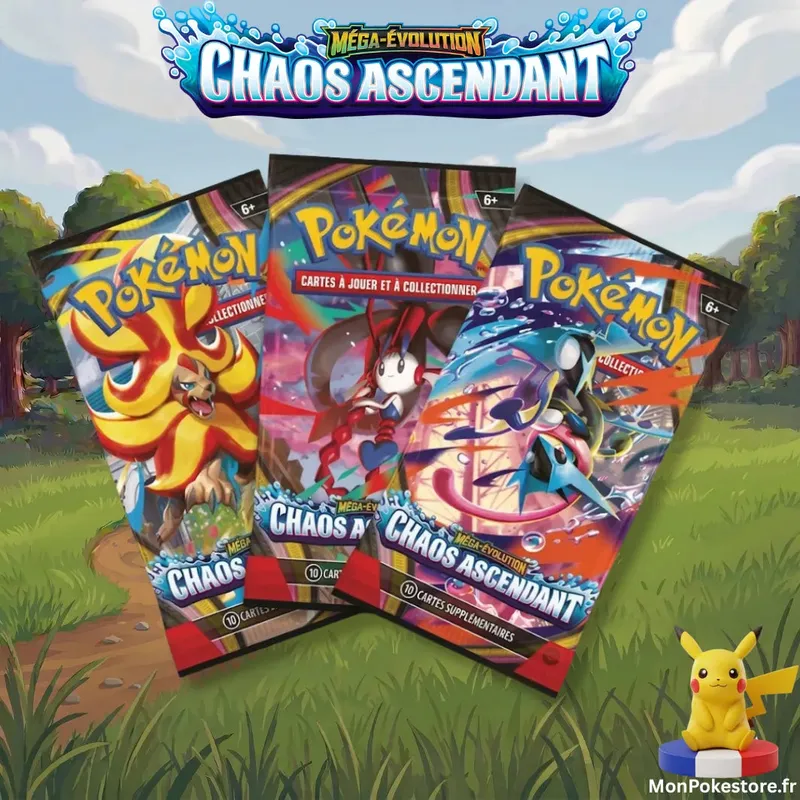 Boosters Pokémon ME04 Chaos ascendant