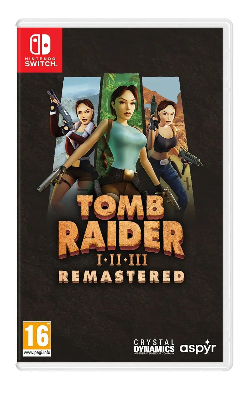 Tomb Raider I-II-III Remastered — Switch
