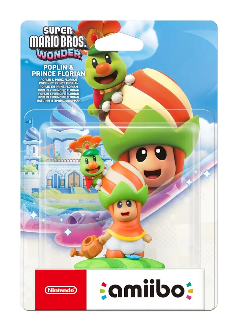 amiibo Super Mario Bros. Wonder — Poplin et Prince Florian