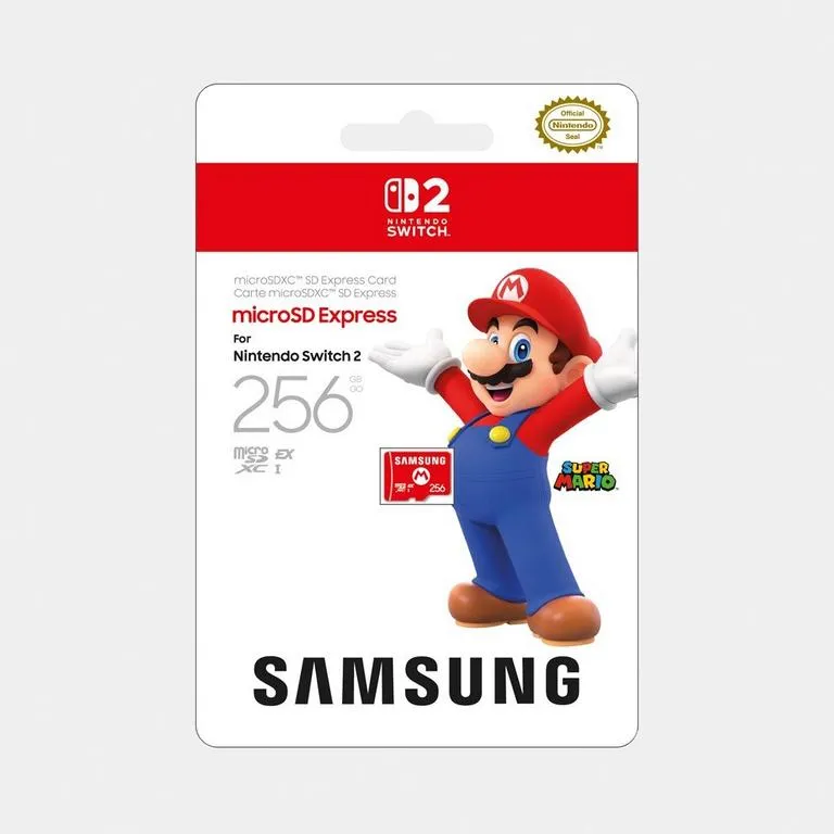 Carte mémoire microSD Express officielle 256 Go