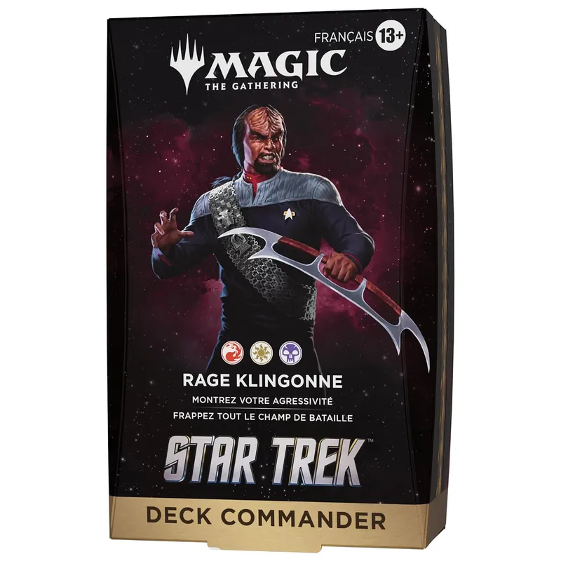 Magic: The Gathering — Star Trek — Commander Deck Rage Klingonne