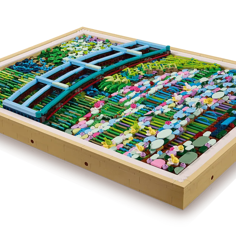 LEGO Art : Claude Monet - Le Bassin aux Nymphéas, Harmonie Verte