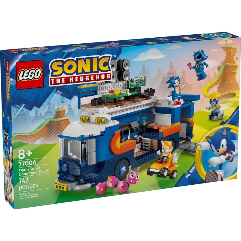 Lego Sonic : Le camion de contrôle de l'équipe Sonic