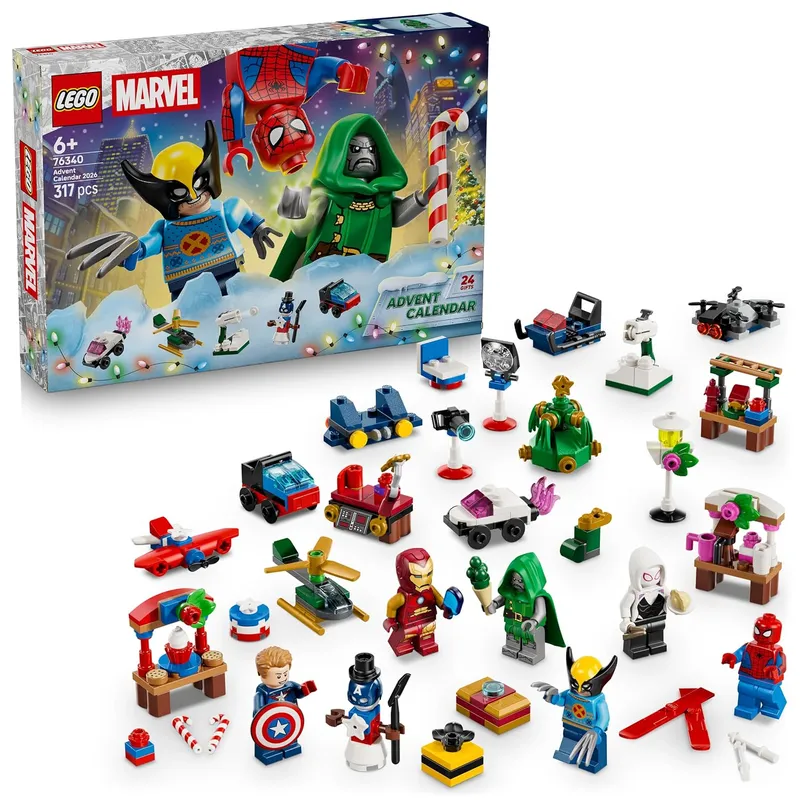 Calendrier de l'avent Lego — Marvel