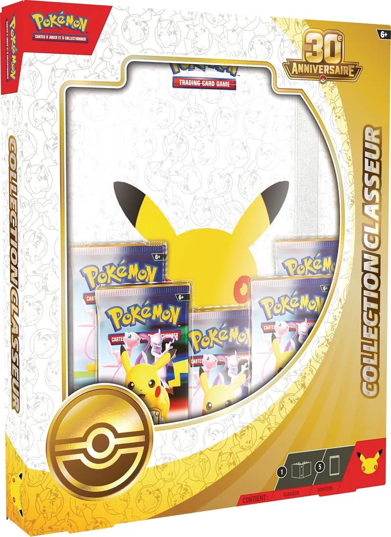 Coffret Pokémon : Collection classeur 30e anniversaire